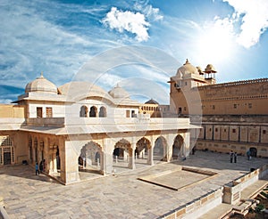 Beautifoul Amber Fort near Jaipur