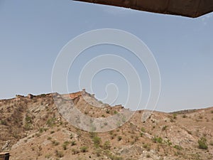 Beautifoul Amber Fort near Jaipur city in India. Rajasthan