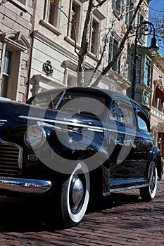Beautiful 1940 Car and Street