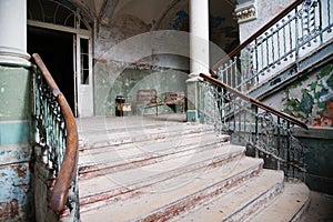 Beautiful abandoned old house