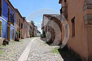 Beautiful abandoned old lonely village silent silent ghost photo