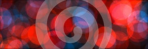 A Beautiful abstract background with defocused red and blue lights 3d rendering