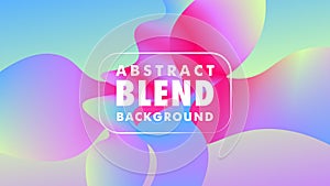 Beautiful Abstract Blend Background Design, 16:9