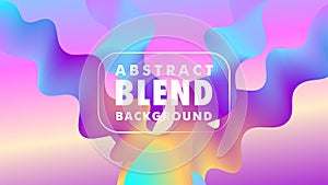 Beautiful Abstract Blend Background Design, 16:9