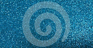 Beautiful abstract Blue Glitter Christmas paper Background