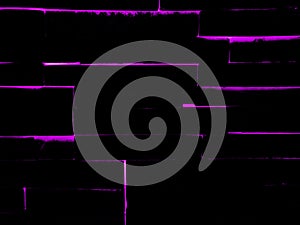 Beautiful abstract color purple grunge marble on black background and gray and black granite tiles floor on purple background, lov