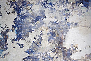 Beautiful Abstract Grunge Decorative Navy Blue White Wall Background.