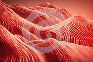 Beautiful abstract modern waving corporate background design including living coral. Editing color changes and other manipulations