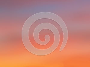 Beautiful abstract nature sunset or sky as background. Abstract pastel soft colorful smooth blurred textured background off focus