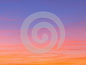 Beautiful abstract nature sunset or sky as background. Abstract pastel soft colorful smooth blurred textured background off focus