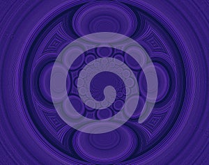 Beautiful abstract violet purple circle background.