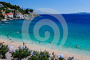 Beautiful Adriatic Beach and Lagoon