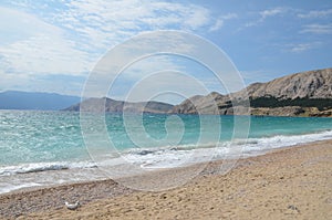 Beautiful Adriatic Sea in Summer of 2015