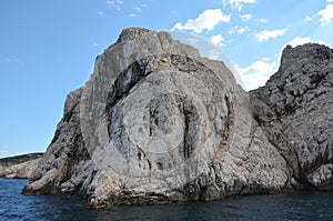 Beautiful Adriatic Sea in Summer of 2015