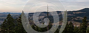 Beautiful Aerial View of a Canadian City, Kamloops