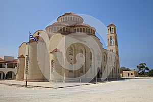 Beautiful Agioi Anargyroi Church Paphos. Cyprus photo
