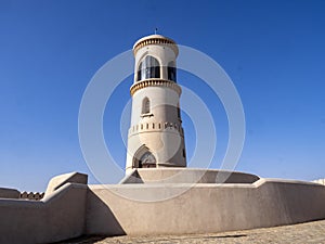 Beautiful Al Ayjah Lighthouse nan coast, Sur, Oman