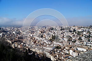 Albaicin neighborhood in Granada, Andalusi, Spain photo