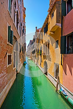 Beautiful alley in Venice.