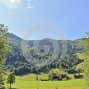 Beautiful Alpine landscape in Austria