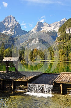 Beautiful alpine landscape in Hinterstoder