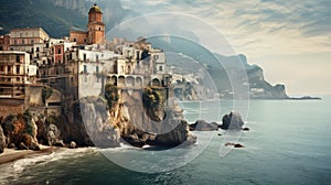 Beautiful Amalfi Coast Italy - amazing photo stylish and eyecatching