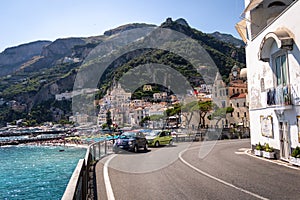 beautiful Amalfi coast - Positano town