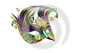 Beautiful and amazing carnival mask. Fun time. Generative AI