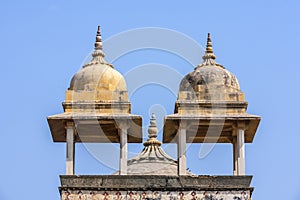 Beautiful Amber Fort near Jaipur city in India