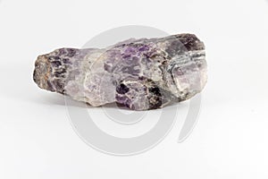 Beautiful amethyst druse a white background