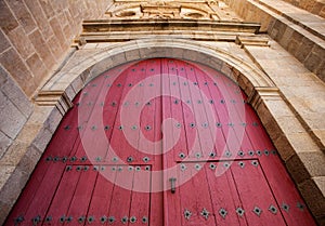 Beautiful ancient church door