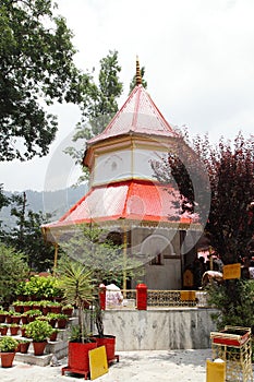 Beautiful ancient Naina Devi temple in Nainital photo