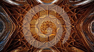 Beautiful ancient oriental ornament AI Generated Image