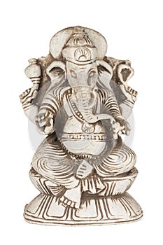 Beautiful Ancient Stone Figurine of Hindu God of Wisdom and Pros