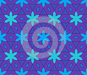 Beautiful arabic design template with seamless arabic pattern. Abstract islamic design. Girih pattern