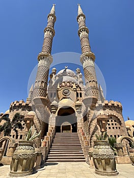 Mosque in Sharm Al Sheikh Egypt photo
