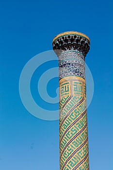 Beautiful architecture in Bukhara city, Uzbekistan