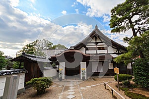 Beautiful Architecture Byodo-in Temple in autumn season at Kyoto, Japan