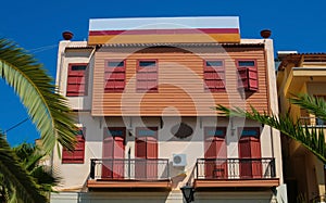 Beautiful architecture in Chania on Crete, Greece