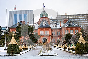 Architecture of former Hokkaido government office building hall