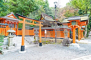 Beautiful Architecture Fushimiinari Taisha ShrineTemple in Kyoto