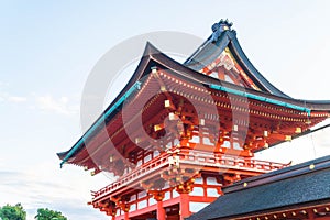 Beautiful Architecture Fushimiinari Taisha ShrineTemple in Kyoto