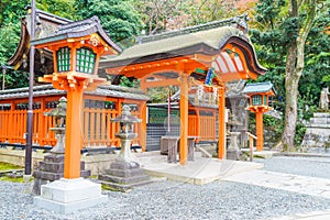 Beautiful Architecture Fushimiinari Taisha ShrineTemple in Kyoto