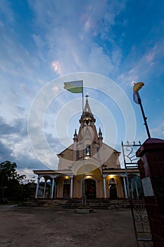 Tropical Phong Nha Vietnam architecture photo