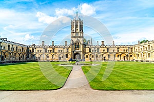 Beautiful Architecture Tom Tower of Christ Church, Oxford University