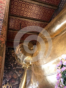 The beautiful architecture of Wat Pho Thailand