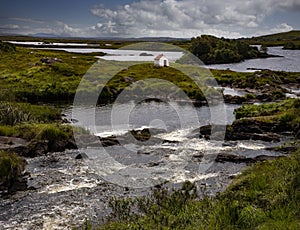 Beautiful area and an isolated house between Maam and Gortmore in Galway, Ireland