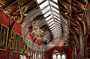 Beautiful art and architecture in rafters