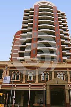 Beautiful Art deco style apartment building in Adelaide, South Australia