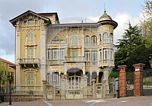 Beautiful art noveau palace photo